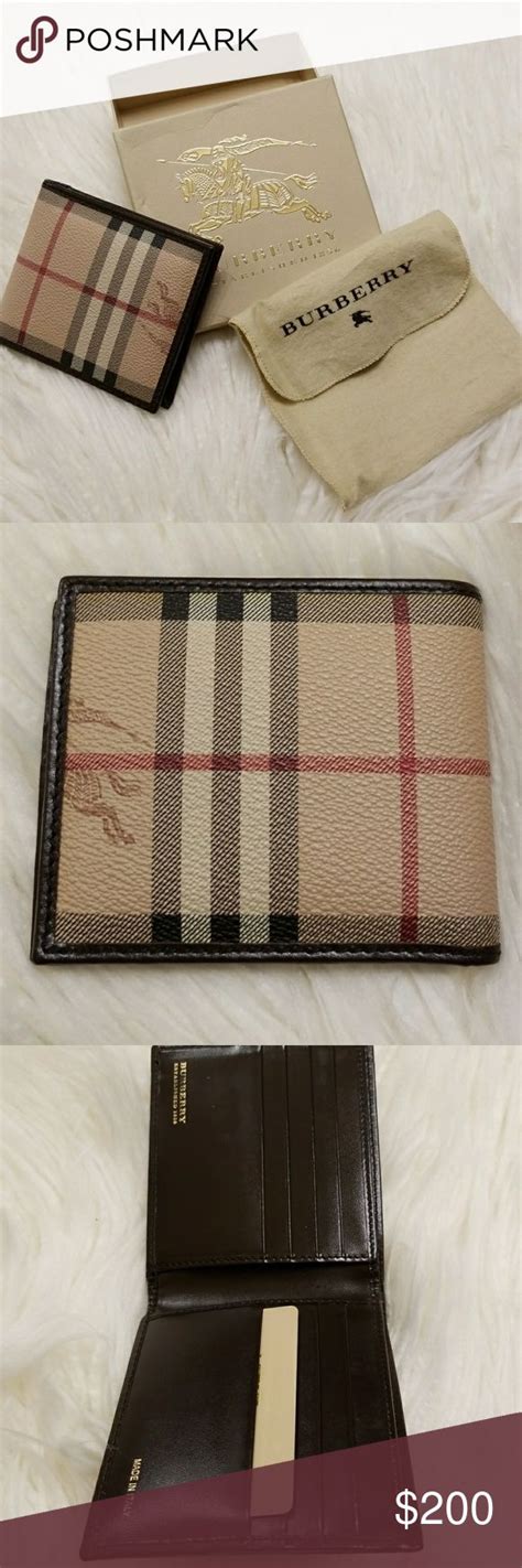 burberry wallet maintence